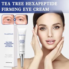 West&Month Tea Tree Peptide Tightening Eye Cream Reduces Fine Lines and Wrinkles, Repairs Eye Skin Care Eye Cream