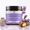 PSKC10 magnesium body moisturizer night magnesium cream light fragrance (lavender), hyaluronic acid, capacity 120m*2l sales set 1*2pc